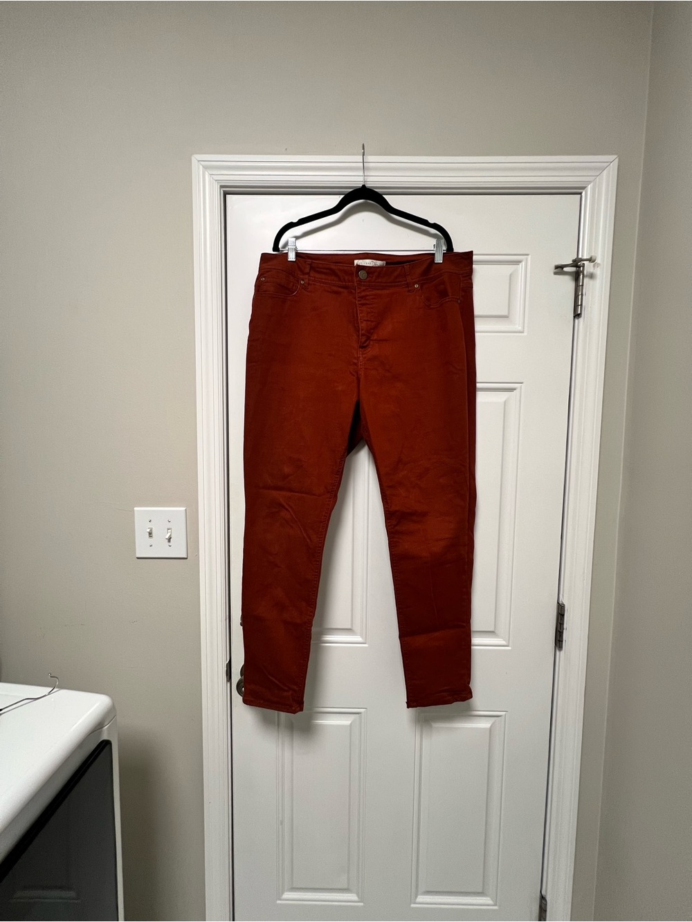 Est. 1946 Women’s Denim Jeans Burnt Orange 18W